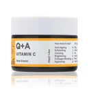 Q+A Ragyogásfokozó hidratáló C-vitaminnal
