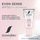 Kép 3/3 - Skinvisibles Even Sense bőregységesító fényvédő arcra niacinamiddal SPF503