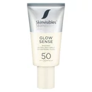 Skinvisibles Glow Sense ragyogásfokozó fényvédő arcra SPF50