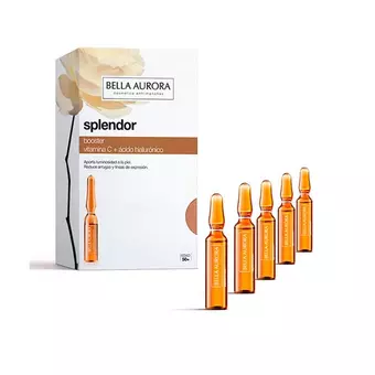 Bella Aurora Splendor Booster ampullák C-vitaminnal és hialuronsavval