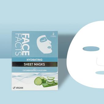 Face Facts Hyaluronic hidratáló fátyolmaszk hialuronsavval