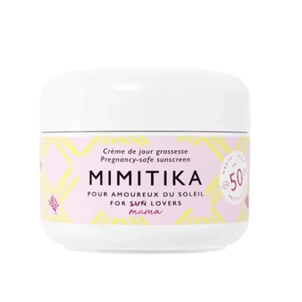 Mimitika Mom Cream SPF50 arcra való fényvédő kismamáknak