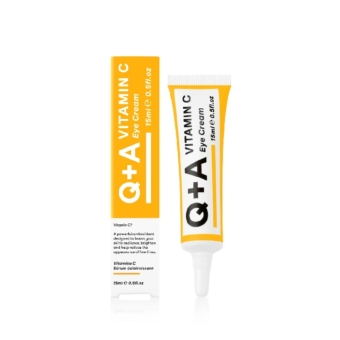 Q+A Vitamin C Eye Cream szemkörnyékápoló C-vitaminnal