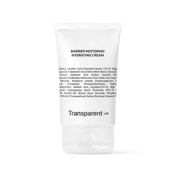 Transparent Lab Barrier Restoring Hydrating Cream bőrbarriert regeneráló hidratáló krém