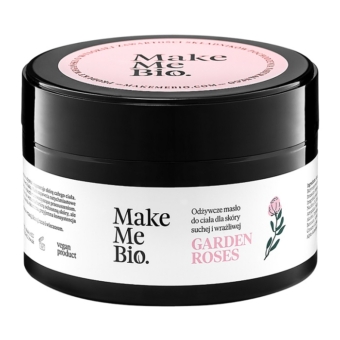 Make Me Bio Garden Roses Nourishing Body Butter tápláló testvaj rózsavízzel