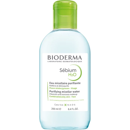 Bioderma Sébium H2O micellás víz zsíros/kombinált bőrre  250 ml