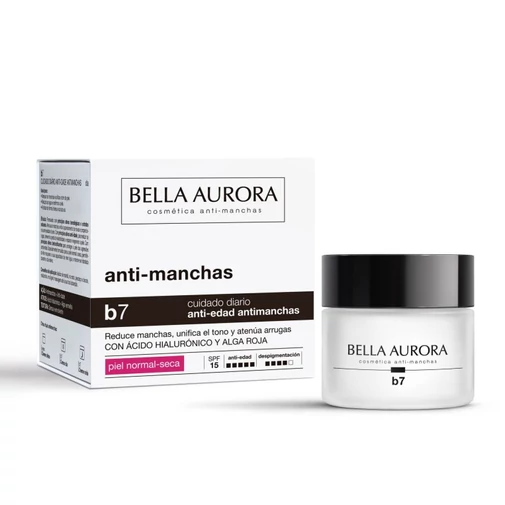Bella Aurora B7 anti-ageing hidratáló pigmentfoltok ellen normál és száraz bőrre