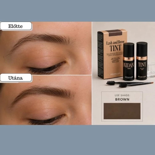 Browgame Lash and Brow Tint szempilla-és szemöldökfesték - barna