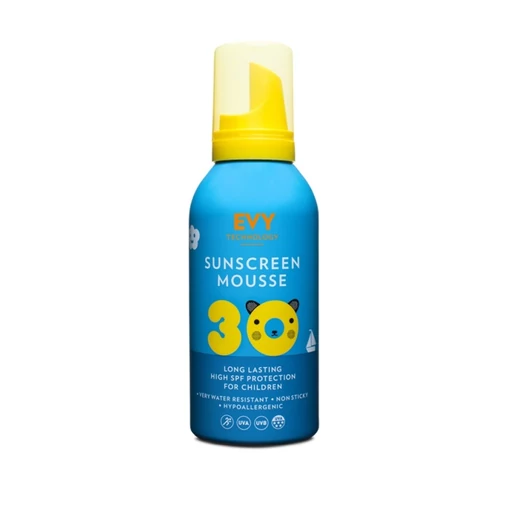 EVY Technology Sunscreen Mousse Kids fényvédő gyerekeknek SPF30 
