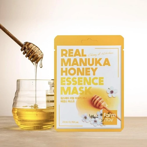 Farm Stay Real Manuka Honey ragyogásfokozó fátyolmaszk manukamézzel