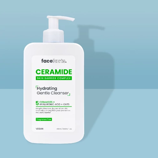 Face Facts Ceramide Hydrating Gentle Cleanser hidratáló arctisztító ceramidokkal