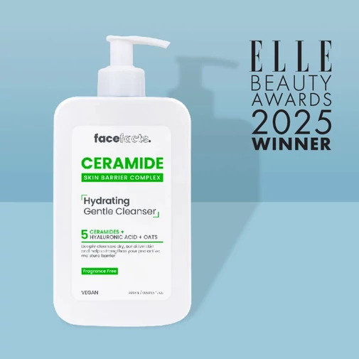 Face Facts Ceramide Hydrating Gentle Cleanser hidratáló arctisztító ceramidokkal