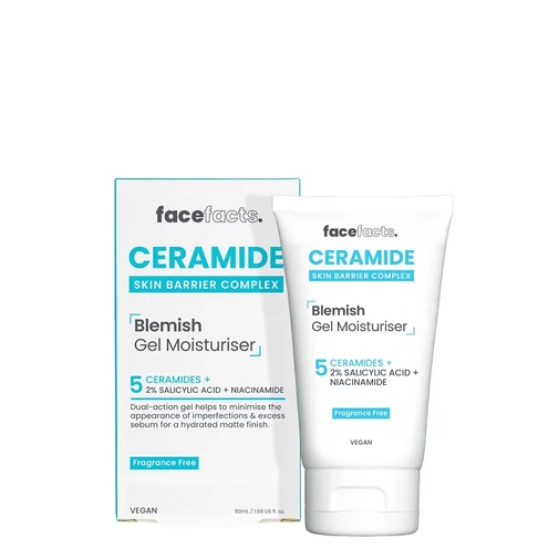 Face Facts Ceramide Blemish géles hidratáló problémás bőrre niacinamiddal
