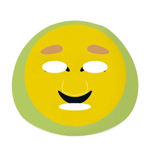 Face Facts Joy Pixels Coconut Creme fátyolmaszk kókuszkivonattal