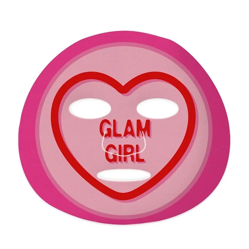 Face Facts Love Hearts nyugtató fátyolmaszk kamillával