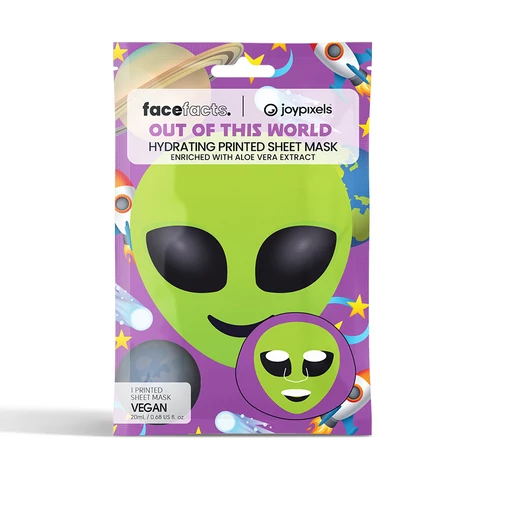 Face Facts x Joy Pixels Out of This World hidratáló fátyolmaszk