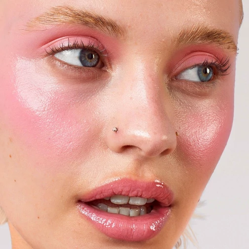 Glow Hub Glow Balm krémes pirosító arcra és ajakra - Milkshake