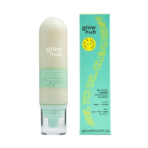 glow-hub-calm-&amp;amp;-soothe-gel-to-oil-bornyugtato-hatasu-arctisztito 1