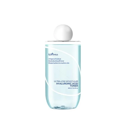  Isntree Ultra-Low Molecular Hyaluronic Acid Toner hidratáló toner alacsony molekulasúlyú hialuronsavval