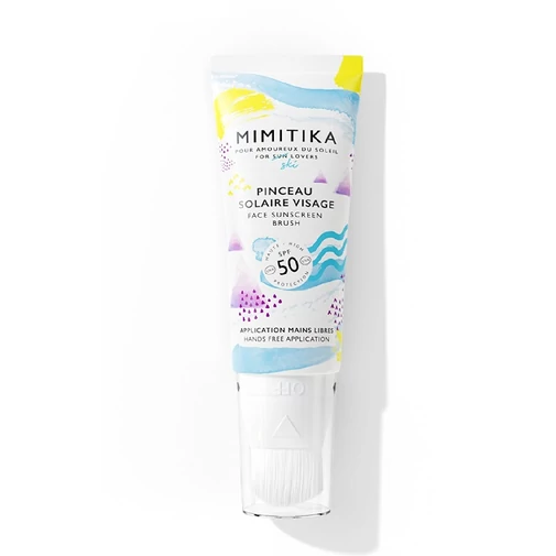 Mimitika Face Brush fényvédő arcra ecsetes kiszerelésben SPF50