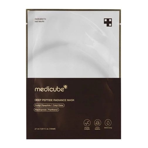 Medicube Deep Peptide Radiance ragyogásfokozó fátyolmaszk peptidekkel