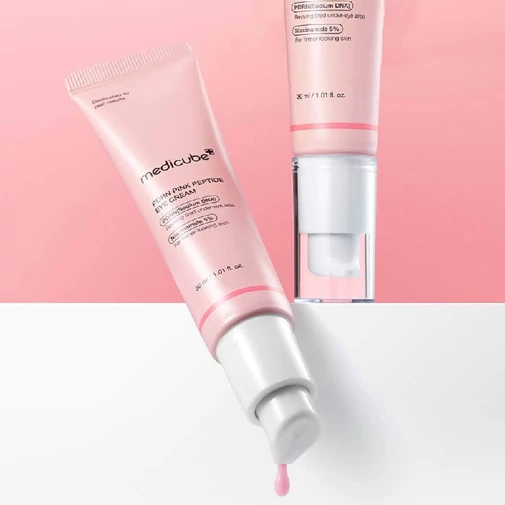 Medicube PDRN Pink Peptide Eye Cream feszesítő szemkörnyékápoló
