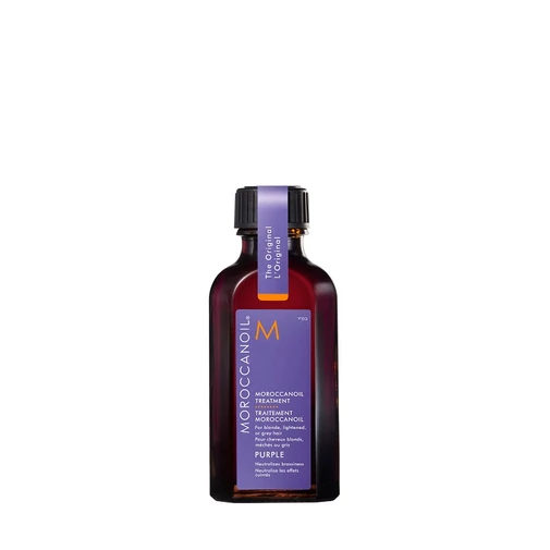 Moroccanoil Treatment Purple színkorrekciós olaj szőke vagy szőkített hajra – 50 ml