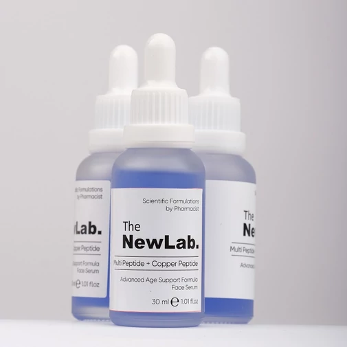 The New Lab Advanced Age Support formula anti-aging szérum rézpeptiddel