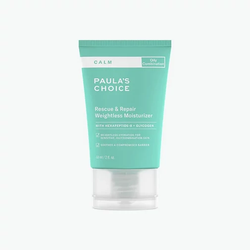 Paula’s Choice Calm Rescue &amp;amp; Repair Weightless Moisturizer hidratáló érzékeny/zsíros bőrre