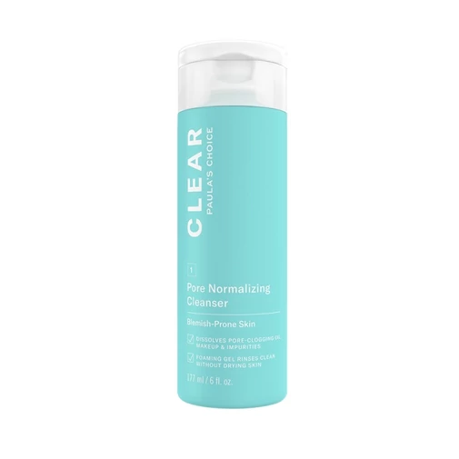 Paula’s Choice Clear Pore Normalizing Cleanser géles arcisztító pattanásos bőrre