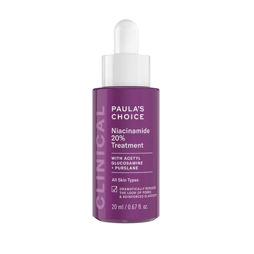 Paula’s Choice Clinical Niacinamide 20% Treatment ultra intenzív szérum tág pórusok ellen