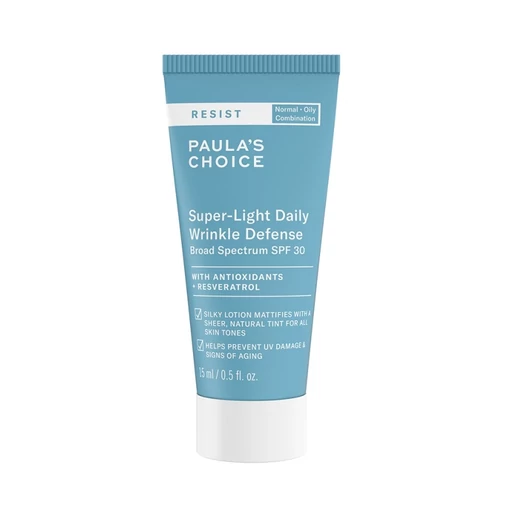 Paula’s Choice Resist Super-Light Wrinkle Defense ásványi fényvédő SPF30 kombinált/zsíros bőrre