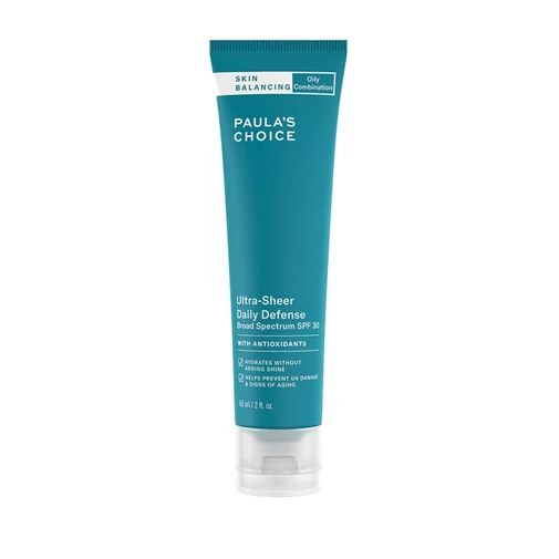 Paula’s Choice Skin Balancing Ultra-Sheer Daily Defense Broad Spectrum SPF 30 fényvédő kombinált/zsíros bőrre