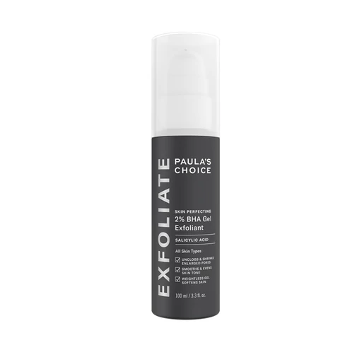 Paula’s Choice Skin Perfecting 2% BHA Gel Exfoliant hámlasztó gél zsíros/kombinált bőrre