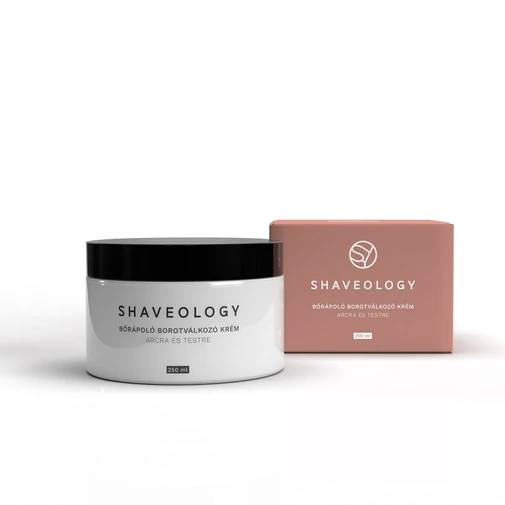  Shaveology bőrápoló borotválkozó krém arcra és testre