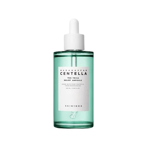Skin1004 Tea-Trica Relief Ampoule gyulladáscsökkentő szérum aknés bőrre