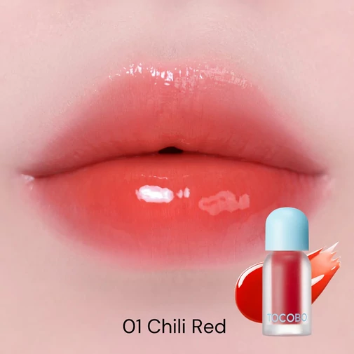 Tocobo Juicy Berry Plumping ajakápoló olaj – Chili Red 