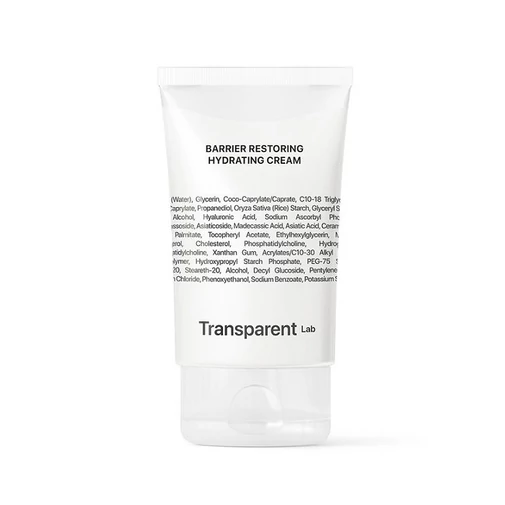 Transparent Lab Barrier Restoring Hydrating Cream bőrbarriert regeneráló hidratáló krém