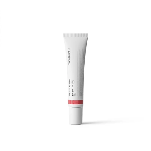 Transparent Lab Tinted Gloss színezett ajakápoló Rose árnyalat SPF50