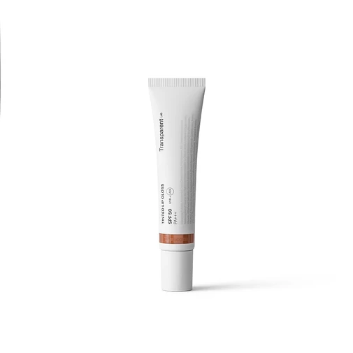 Transparent Lab Tinted Gloss színezett ajakápoló Terracotta árnyalat SPF50