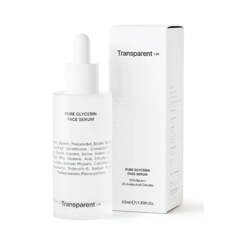 Transparent Lab Pure Glycerin Face Serum hidratáló szérum glicerinnel