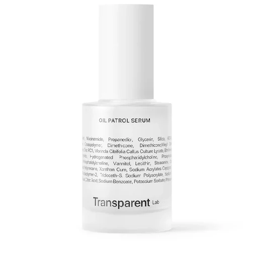 Transparent Lab Oil Patrol Serum mattító hidratáló szérum zsíros bőrre