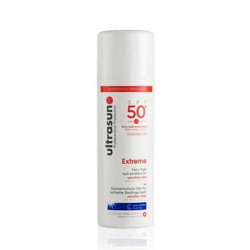 Ultrasun Extreme családi fényvédő arcra és testre SPF 50 