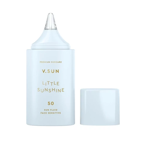 V.SUN Little Sunshine illatmentes fényvédő fluid arcra niacinamiddal SPF50