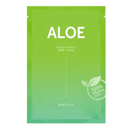 The Clean Vegan Aloe bőrnyugtató maszk irritáció ellen aloe verával