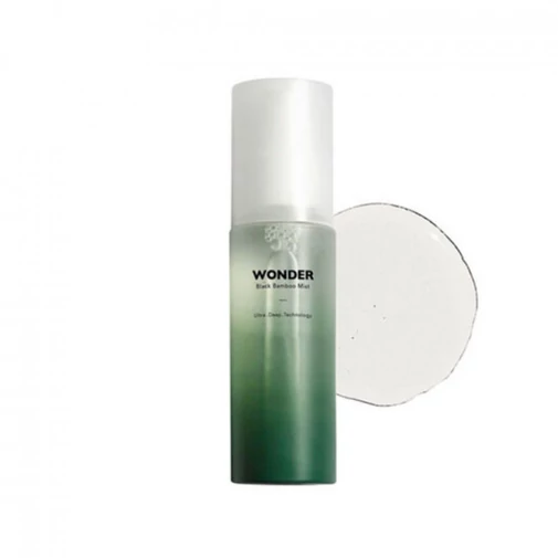 HaruHaru Wonder Black Bamboo Mist antioxidáns arcpermet fekete bambusszal