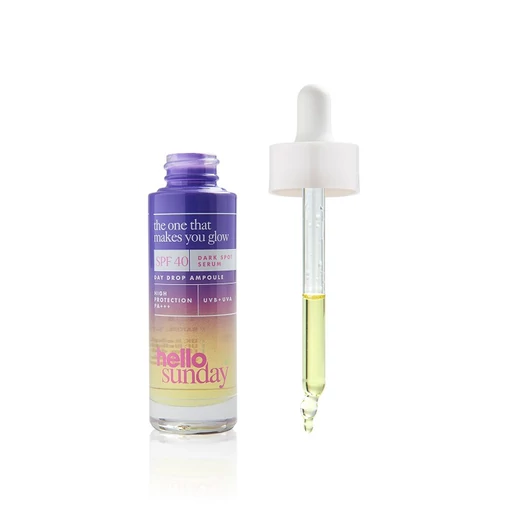 Hello Sunday The One That Makes You Glow pigmentfoltok elleni treatment SPF40