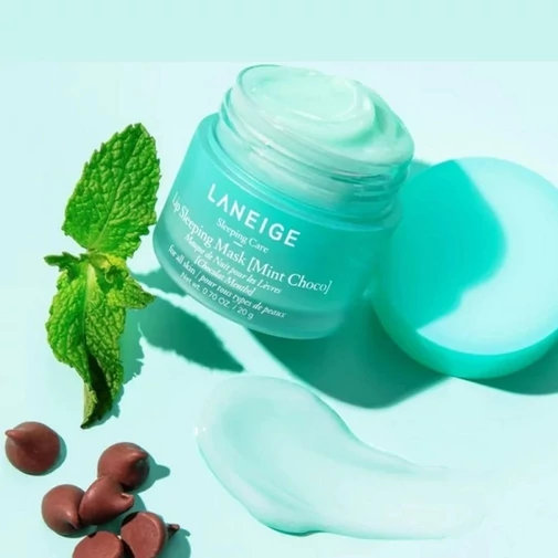 Laneige Lip Sleeping Mask Ex Mint Choco regeneráló éjszakai ajakmaszk