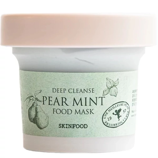 Skinfood Pear Mint Food Mask pórustisztító maszk
