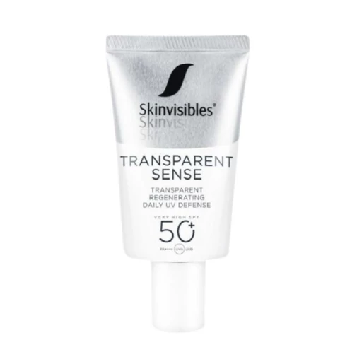 Skinvisibles Transparent Sense fényvédő arcra ázsiai gázlóval SPF50